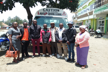 Image of a driving course